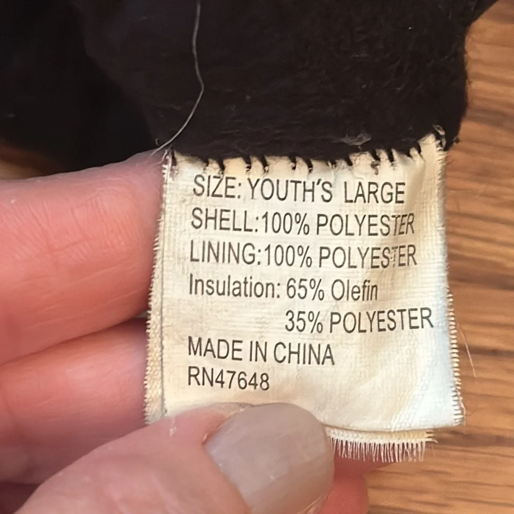 Thinsulate Gloves Youth Large